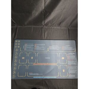 Riftbound TCG New Player Playmat 24x14 Labeled Beginner Card Game Mat CCG